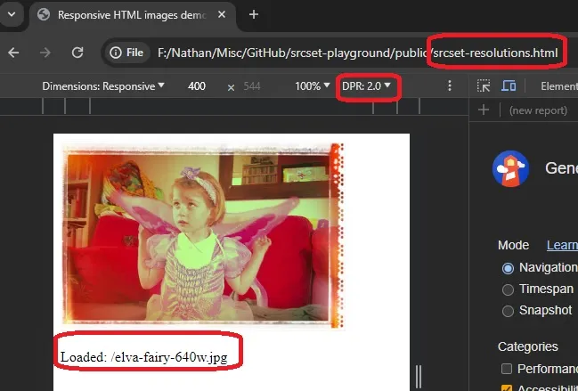emulate 2x device screen resolution