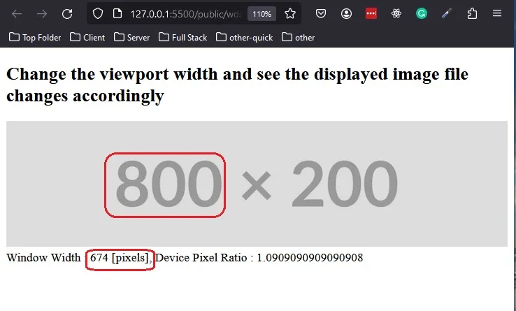 viewport width 674px